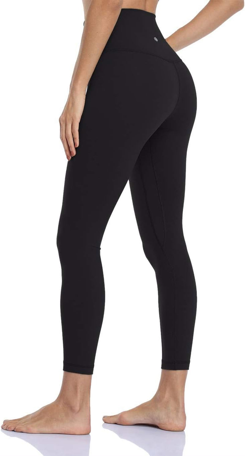 Essential/Workout Pro/Yoga Pro 7/8 Leggings, High Waisted Pants Athletic Yoga Pants 25''