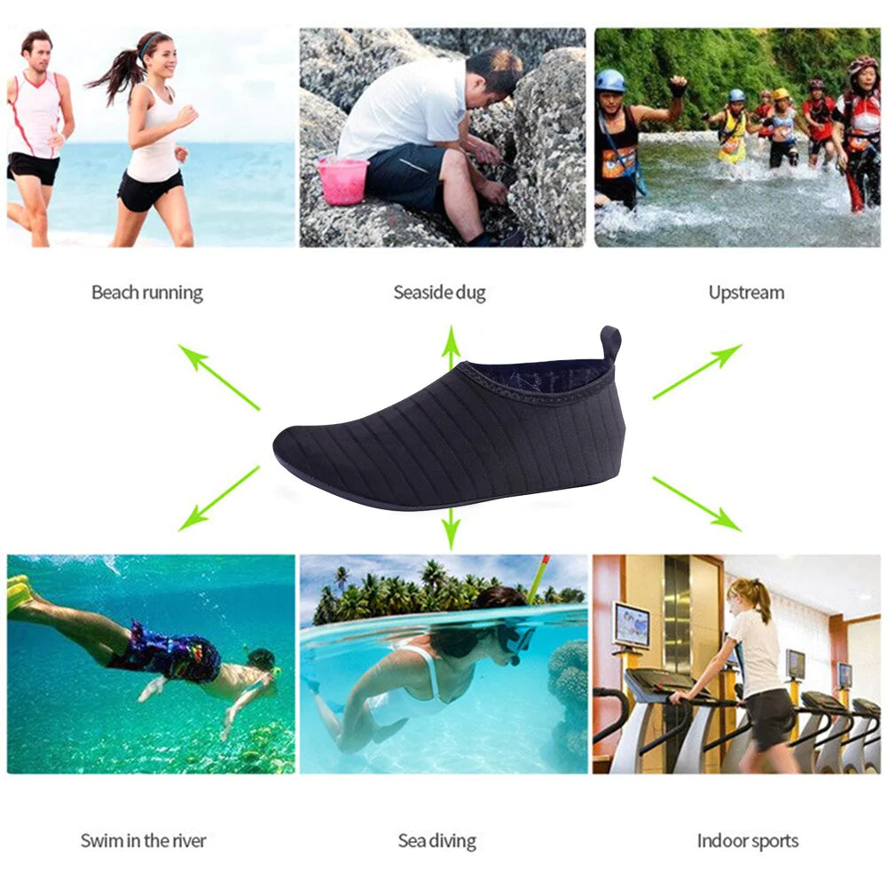 Water Shoes Men Women Skin Socks Aqua Surf Beach Yoga Swim Barefoot Quick-Dry